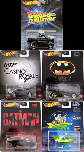 Hot Wheels Retro Entertainment 2023 Mix 1 Vehicles Set of Maple and Mangoes