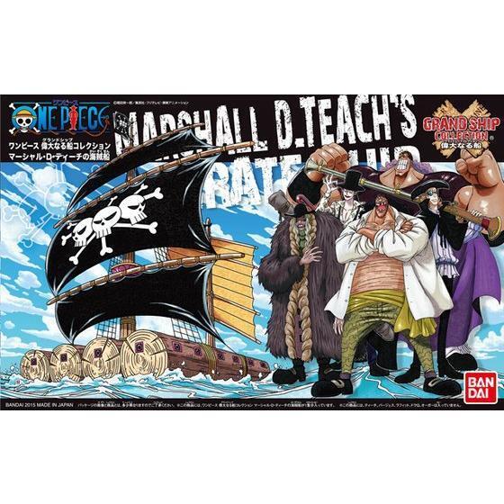 One Piece Grand Ship Collection Marshall D.Teach Pirate Ship Maple and Mangoes