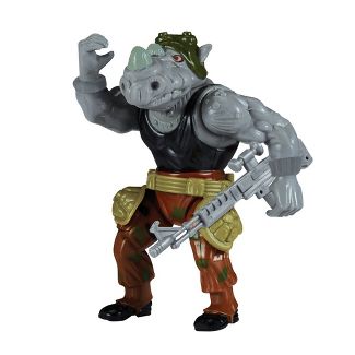 Playmates Teenage Mutant Ninja Turtles Rocksteady Action Figure Maple and Mangoes