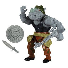 Load image into Gallery viewer, Playmates Teenage Mutant Ninja Turtles Rocksteady Action Figure Maple and Mangoes
