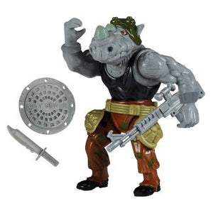 Playmates Teenage Mutant Ninja Turtles Rocksteady Action Figure Maple and Mangoes