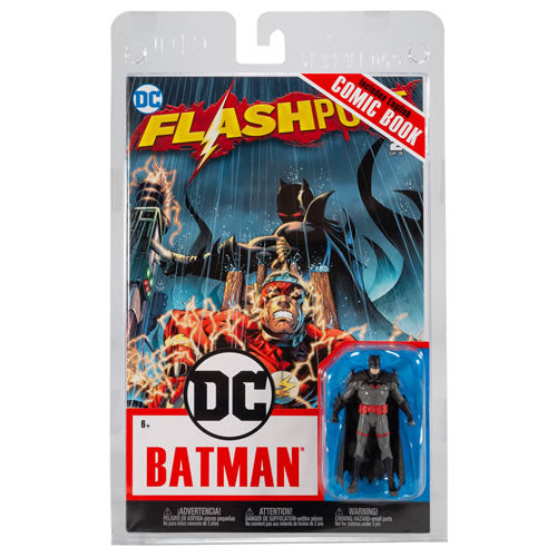 Flashpoint Batman Page Punchers 3-Inch Scale Action Figure with Flashpoint #2 Comic Book Maple and Mangoes