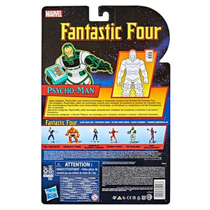 Fantastic Four Retro Marvel Legends Psycho-Man 6-Inch Action Figure