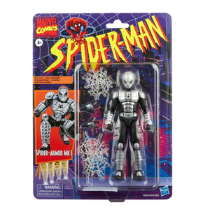 Spider-Man Retro Marvel Legends Spider-Armor MK I 6-Inch Action Figure