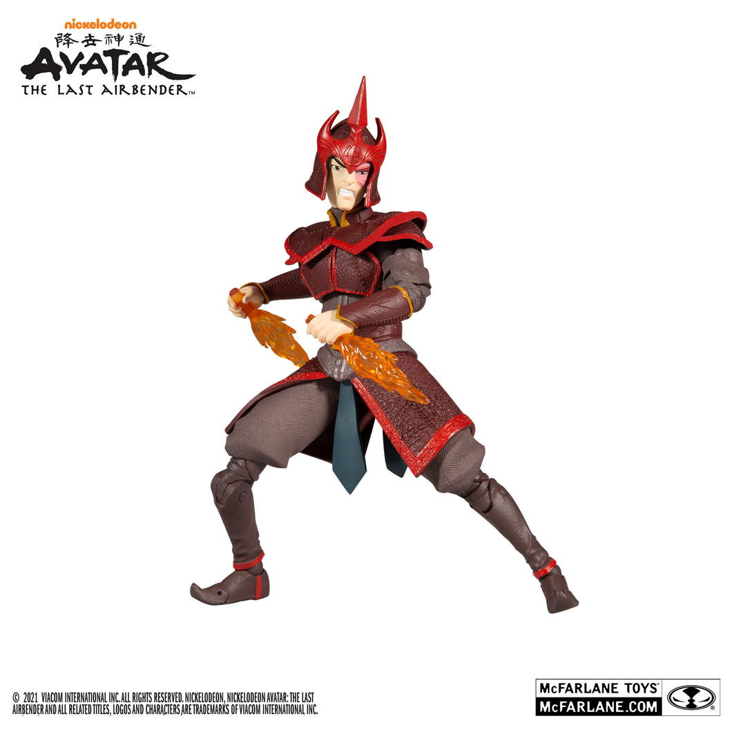 Avatar: The Last Airbender Prince Zuko Gold Label 7-Inch Action Figure Maple and Mangoes