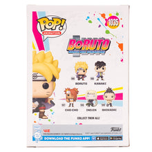 Load image into Gallery viewer, Boruto with Marks Glow-in-the-Dark Pop! Vinyl Figure - Entertainment Earth Exclusive

