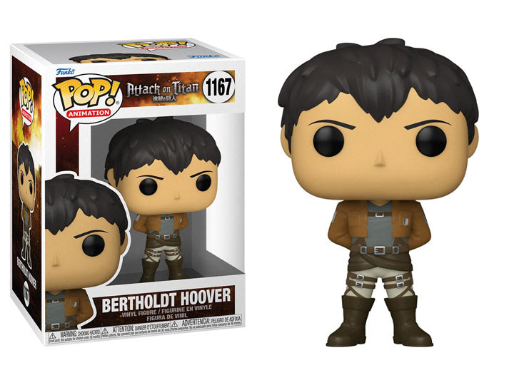 Attack on Titan Bertholdt Hoover Pop! Vinyl Figure Maple and Mangoes