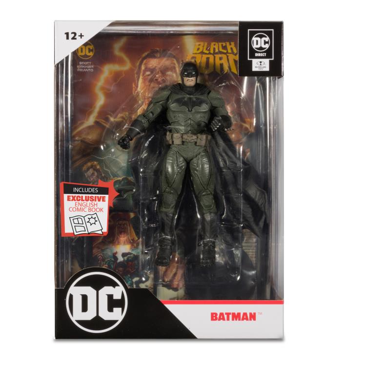 Black Adam Batman Page Punchers 7-Inch Scale Action Figure with Black Adam Comic Book Maple and Mangoes