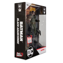 Load image into Gallery viewer, Black Adam Batman Page Punchers 7-Inch Scale Action Figure with Black Adam Comic Book Maple and Mangoes
