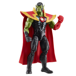 Avengers 60th Anniversary Marvel Legends Skrull Queen and Super-Skrull 6-Inch Action Figures Maple and Mangoes