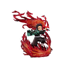 Load image into Gallery viewer, Demon Slayer Tanjiro Kamado Hinokami Kagura FiguartsZERO Dance of the Fire God Statue
