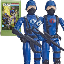 Load image into Gallery viewer, G.I. Joe Retro Collection Cobra Officer and Cobra Trooper 3 3/4-Inch Action Figures 2-Pack - Exclusive Maple and Mangoes
