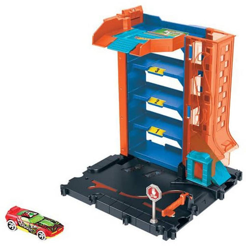Hot Wheels City Downtown Parking Garage Playset Maple and Mangoes