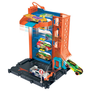 Hot Wheels City Downtown Parking Garage Playset Maple and Mangoes