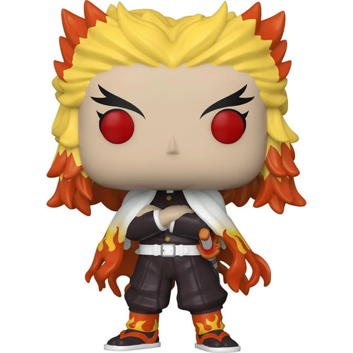 Demon Slayer: Kimetsu no Yaiba Kyojuro Rengoku Pop! Vinyl Figure Maple and Mangoes
