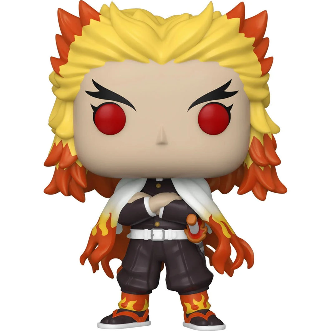Demon Slayer: Kimetsu no Yaiba Kyojuro Rengoku Pop! Vinyl Figure Maple and Mangoes