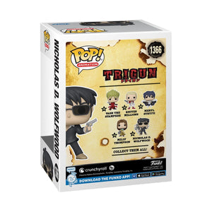 Trigun Nicholas D. Wolfwood Pop! Vinyl Figure #1366 Maple and Mangoes