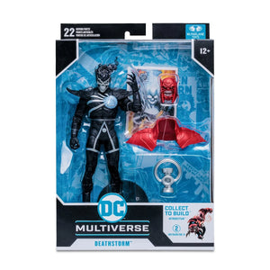 DC Build-A Wave 8 Blackest Night Deathstorm 7-Inch Scale Action Figure
