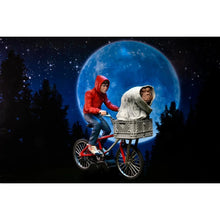 Load image into Gallery viewer, NECA - E.T. the Extra-Terrestrial Elliott and E.T. on Bicycle 40th Anniversary 7-Inch Scale Action Figure Maple and Mangoes
