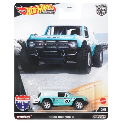 Hot Wheels Car Culture American Roads - 3/5 Ford Bronco R