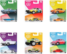 Load image into Gallery viewer, MatchBox 70th Anniversary Volkswagen Set of 6 Maple and Mangoes
