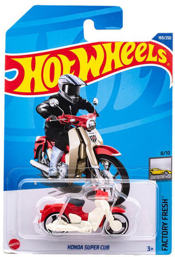 Hot Wheels Basic Car Honda Super Cub (HHF69) Maple and Mangoes