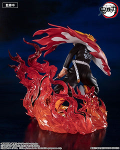 Demon Slayer: Kimetsu no Yaiba Kyojuro Rengoku Flame Hashira FiguartsZERO Statue Maple and Mangoes