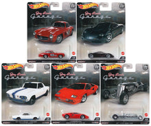 Load image into Gallery viewer, Hot Wheels Premium 2022 Car Culture N Case Jay Leno’s Garage Set of 5 Cars Maple and Mangoes
