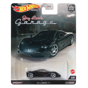 Hot Wheels Premium 2022 Car Culture N Case Jay Leno’s Garage Set of 5 Cars Maple and Mangoes