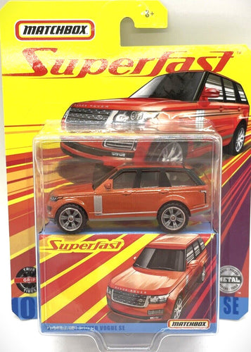 Matchbox Superfast 2018 Range Rover Vogue SE Red 2019 Release #10 Maple and Mangoes