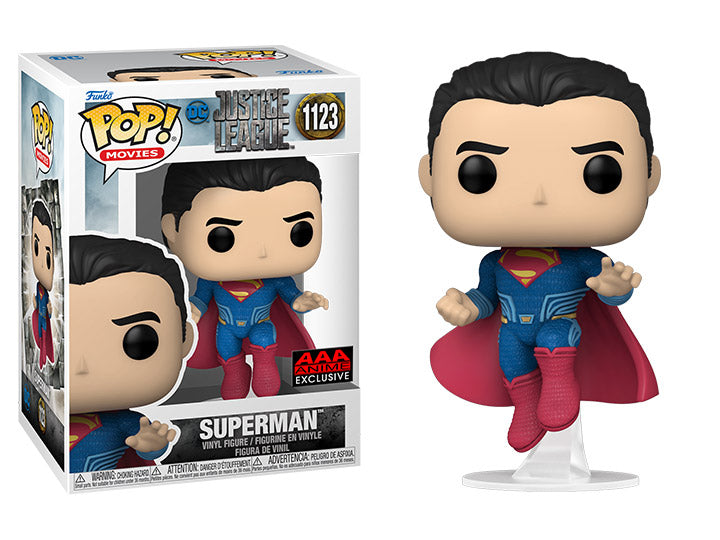 Justice League Superman Pop! Vinyl Figure - AAA Anime Exclusive Maple and Mangoes