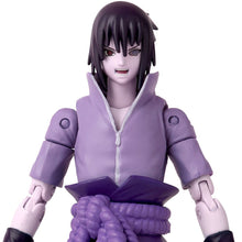 Load image into Gallery viewer, Naruto Anime Heroes Sasuke Uchiha Rinnegan Mangekyo Sharingan Action Figure Maple and Mangoes
